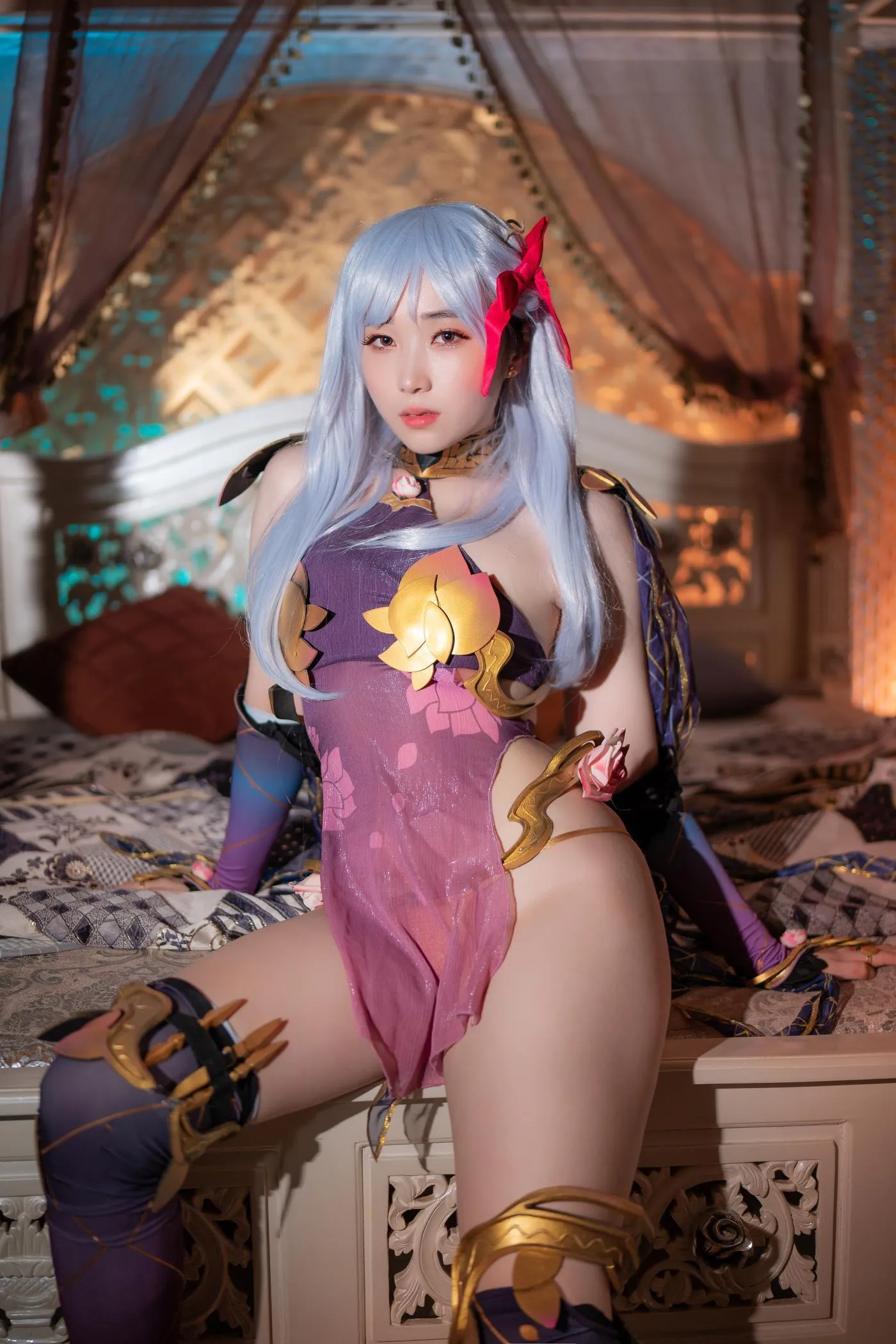 Bambi밤비 – NO.76 [CreamSoda] Cosplay Tamamo  Kama FGO [40P]插图1